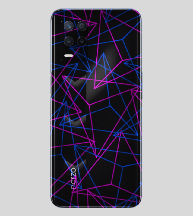 Realme Narzo 30 | Neon Nexus | 3D Texture