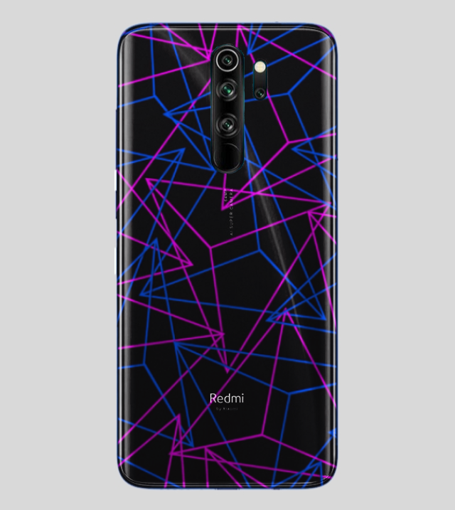 Redmi Note 8 Pro | Neon Nexus | 3D Texture