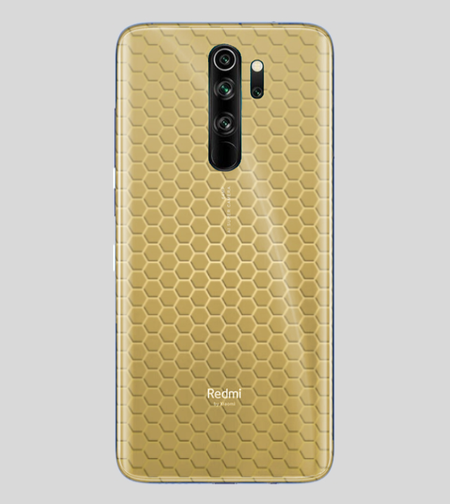 Redmi Note 8 Pro | Golden Desire | Honeycomb Texture