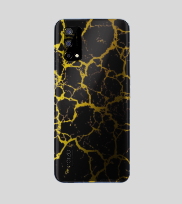 Realme Narzo 30 Pro | Golden Delta | 3D Texture
