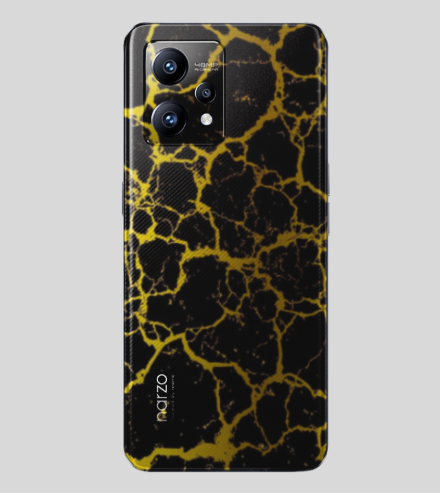 Realme Narzo 50 Pro | Golden Delta | 3D Texture