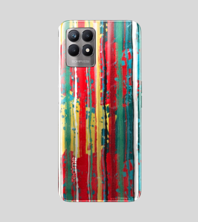 Realme 8i | Dripping Shades | 3D Texture