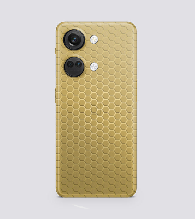 OnePlus Nord 3 | Golden Desire | Honeycomb Texture