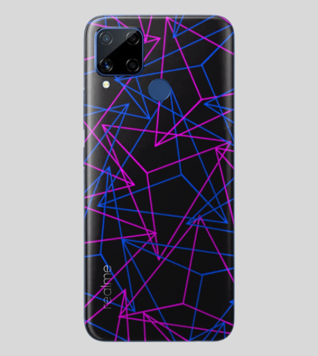 Realme C15 | Neon Nexus | 3D Texture