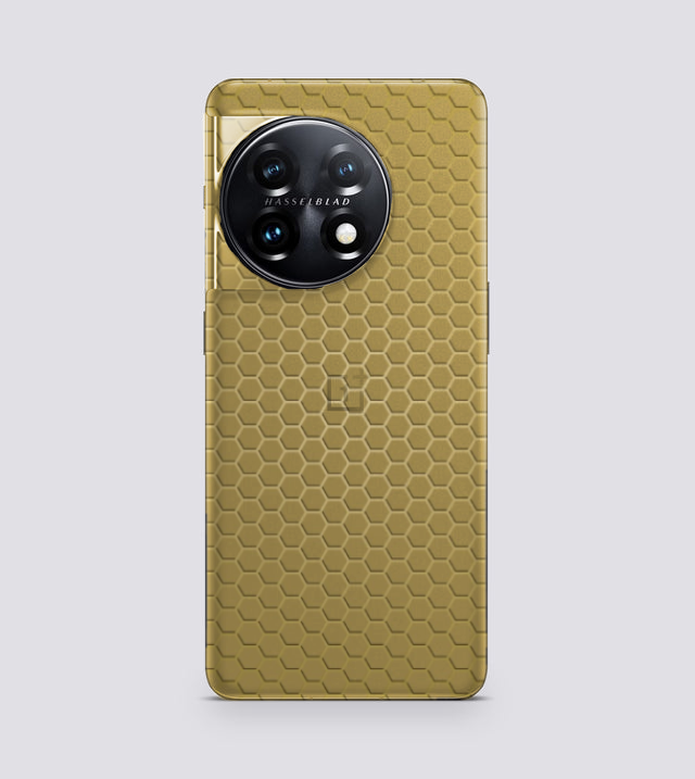 OnePlus 11 | Golden Desire | Honeycomb Texture