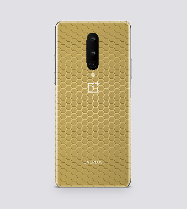 OnePlus 8 | Golden Desire | Honeycomb Texture