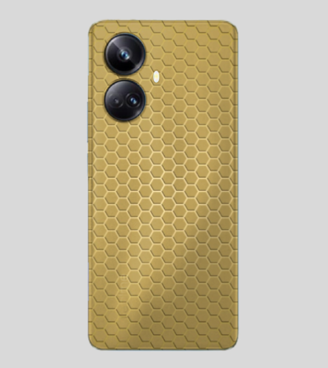 Realme 10 Pro Plus | Golden Desire | Honeycomb Texture