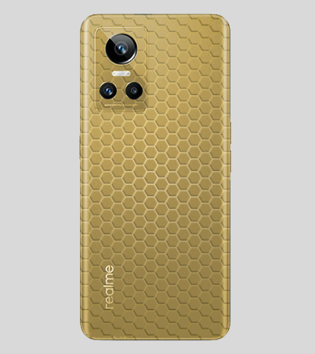 Realme GT Neo 3 | Golden Desire | Honeycomb Texture