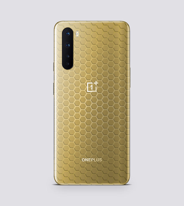 OnePlus Nord | Golden Desire | Honeycomb Texture