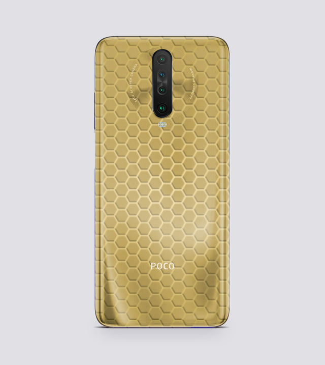 POCO X2 | Golden Desire | Honeycomb Texture