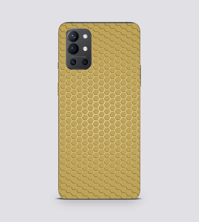 OnePlus 9R | Golden Desire | Honeycomb Texture