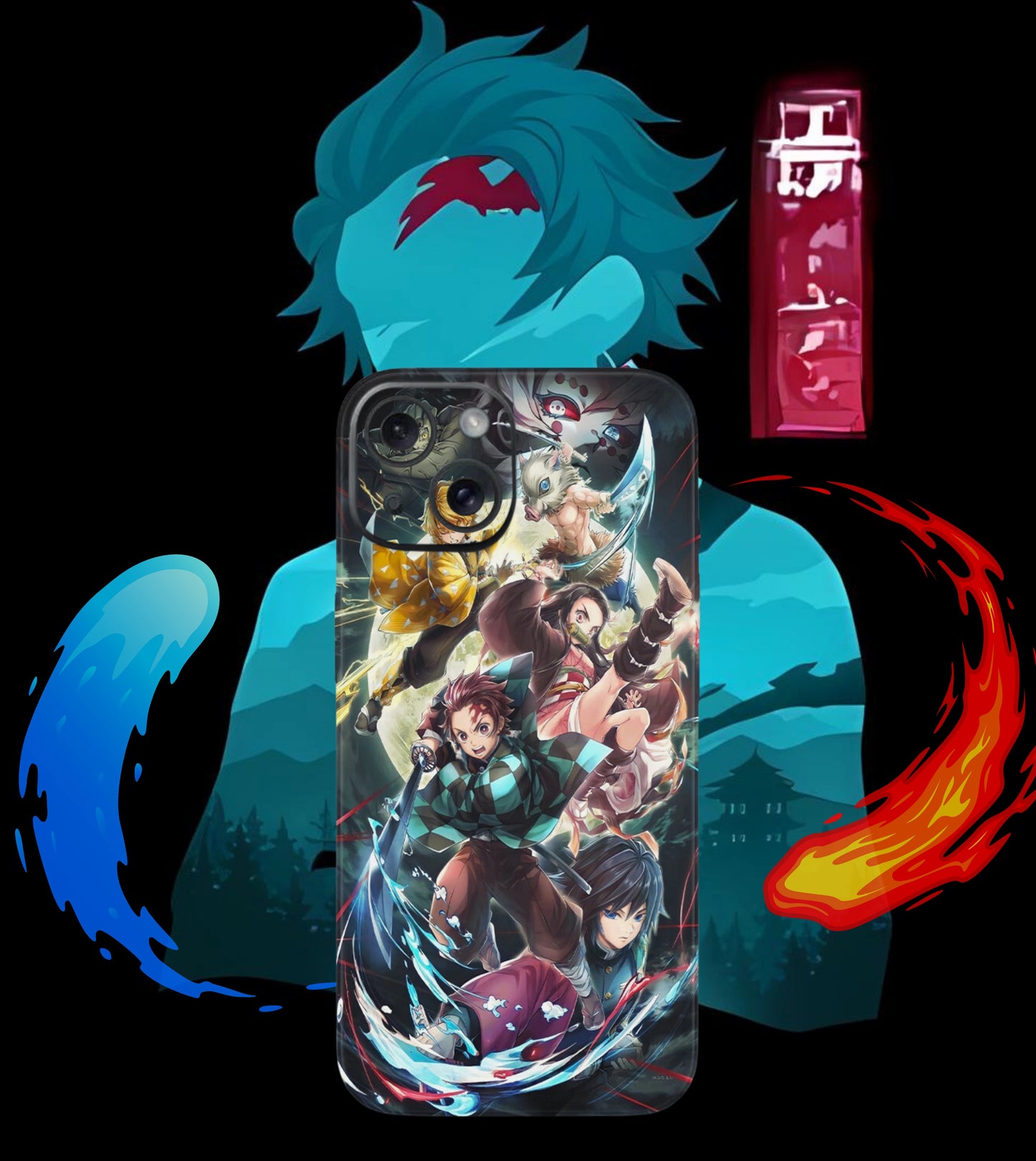 iPhone Anime Embossing