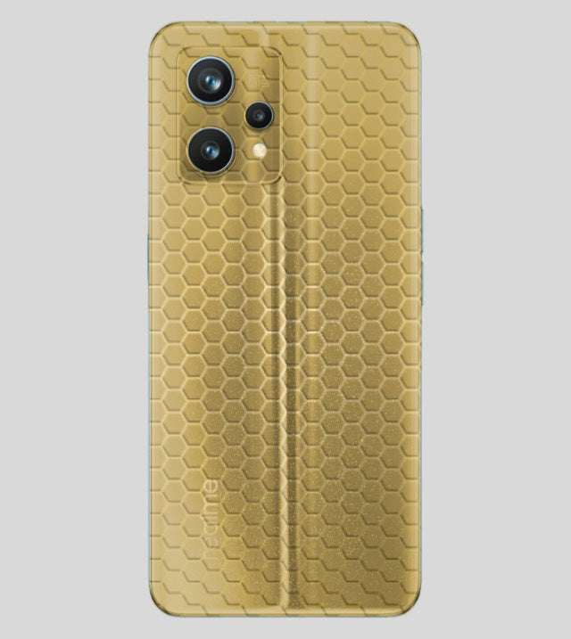 Realme 9 Pro | Golden Desire | Honeycomb Texture